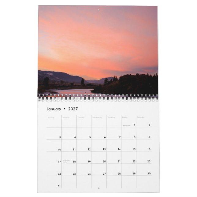Calendario 2014 de Montana (Jan 2027)
