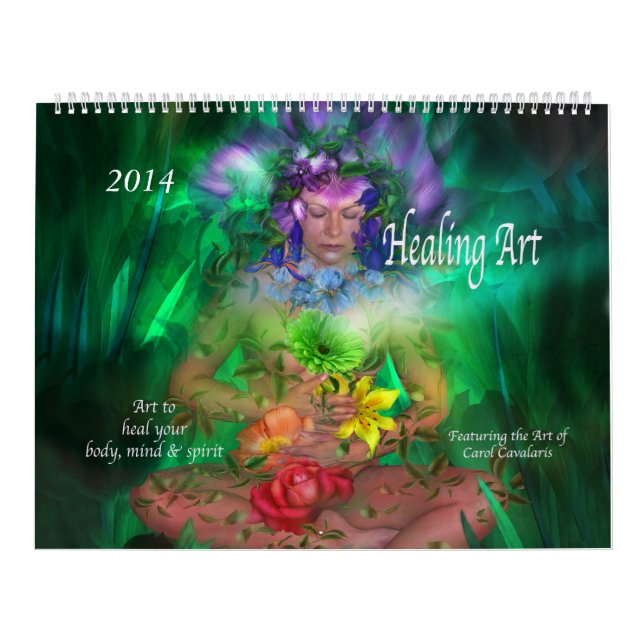 Calendario 2014 del arte curativo (Tapa)
