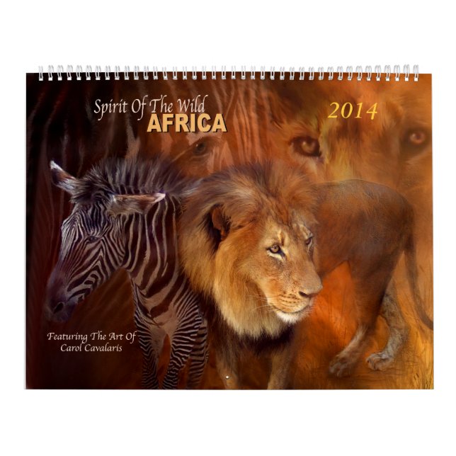 Calendario 2014 del arte de África (Tapa)