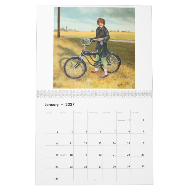 Calendario 2014 del arte de Conni Brenner (Jan 2027)