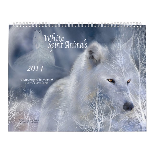 Calendario 2014 del arte de los animales del (Tapa)