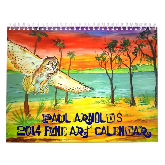 Calendario 2014 del Bello Artes de Paul Arnold (Tapa)