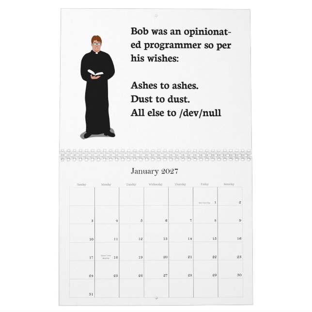 calendario 2014 del humor del empollón de (Jan 2027)