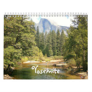 Calendario 2014 del parque nacional de Yosemite