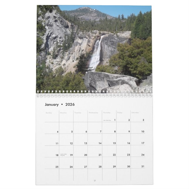 Calendario 2014 del parque nacional de Yosemite (Jan 2026)