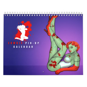 Calendario 2014 del Pin-Para arriba del zombi