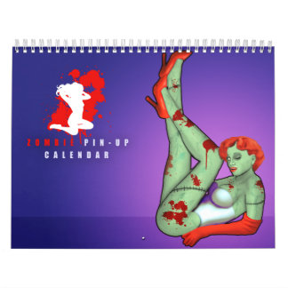 Calendario 2014 del Pin-Para arriba del zombi