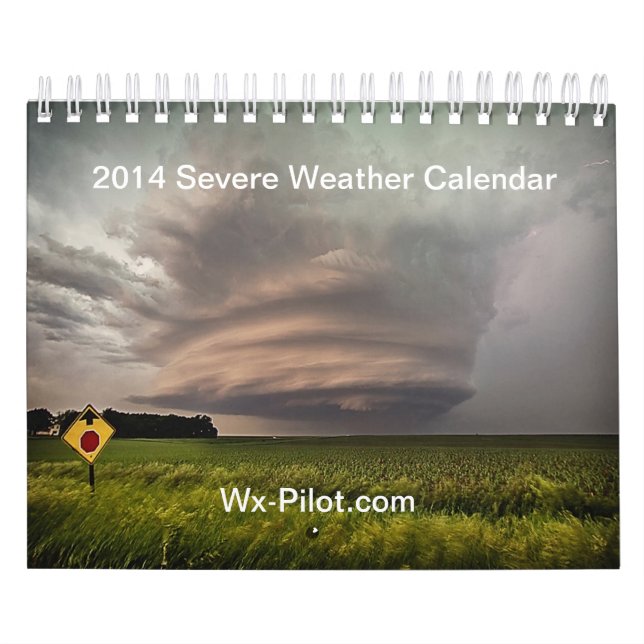 Calendario 2014 del tiempo severo del Wx-Piloto (Tapa)