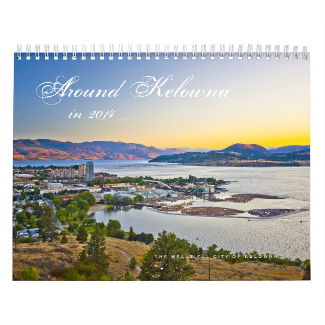 Calendario 2014 en el Okanagan (Tapa)