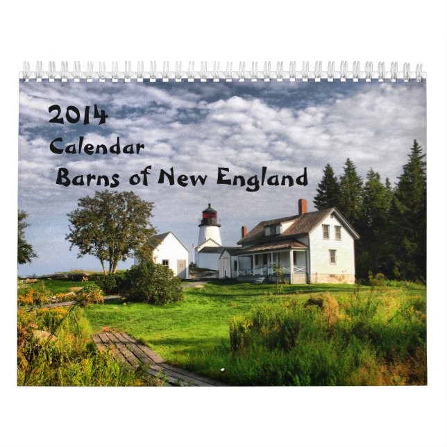 Calendario 2014 graneros de nuevo England-1 (Tapa)