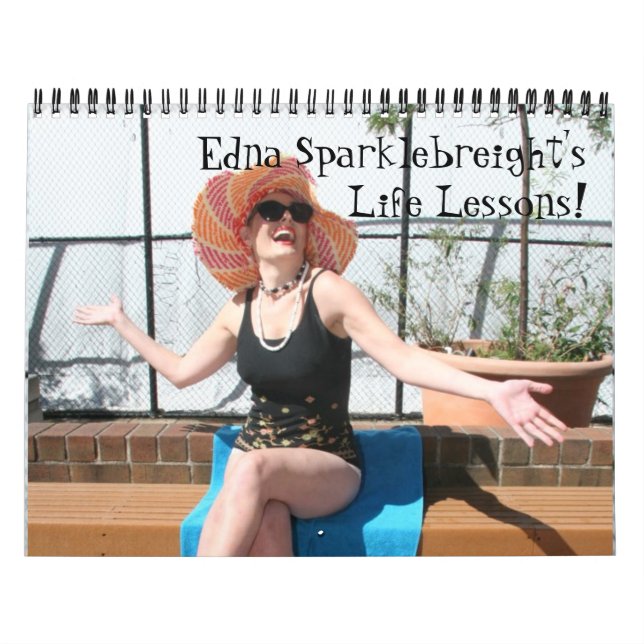 Calendario 2014: ¡Las lecciones de vida de Edna Sp (Tapa)