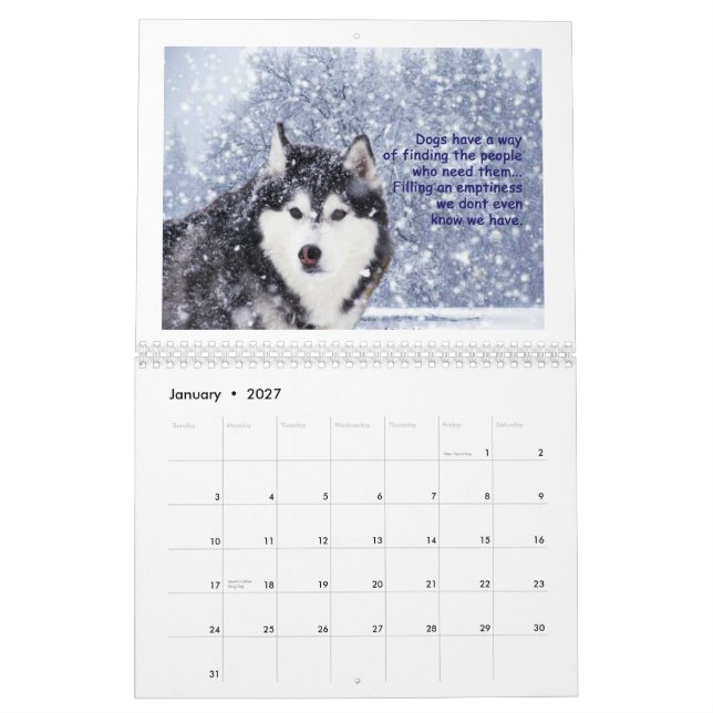 Calendario 2014 - para el amor de perros (Jan 2027)