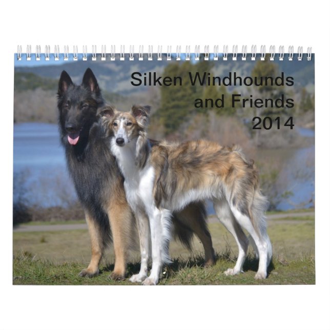 Calendario 2014 Windhounds de seda y amigos 1-2 (Tapa)