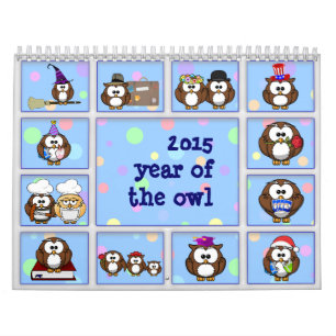 Calendario 2015 año del búho