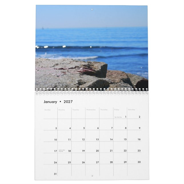 Calendario 2015 Cerca de la Costa (Jan 2027)