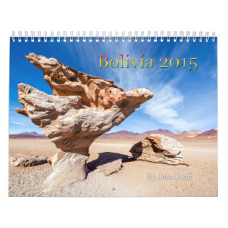 Calendario 2015 de Bolivia