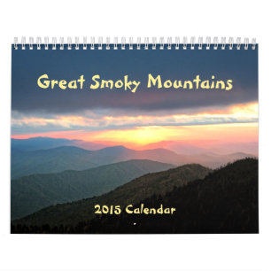Calendario 2015 de Great Smoky Mountains