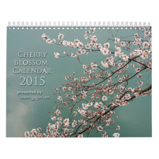 Calendario 2015 de la flor de cerezo
