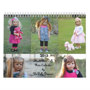 Calendario 2015 de la foto de las muñecas de la