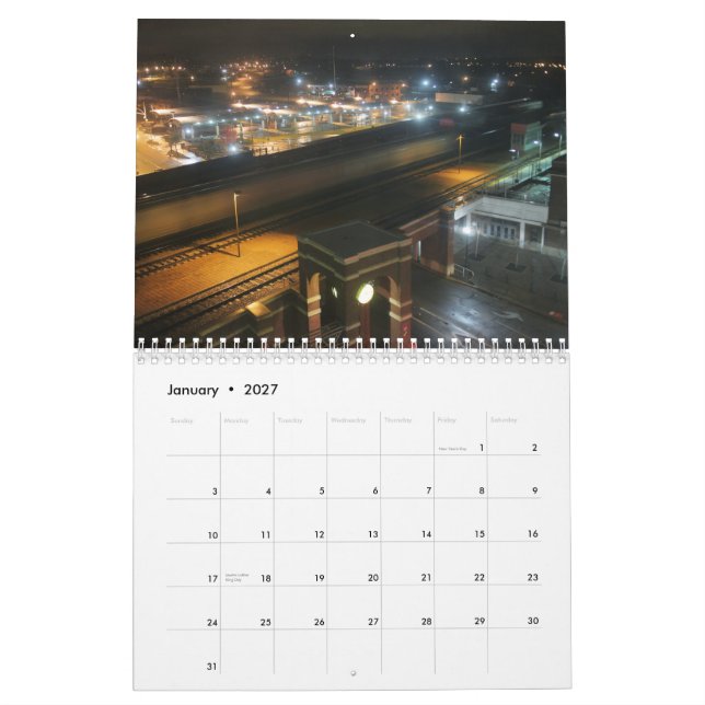 Calendario 2015 de las noches el | de la ciudad (Jan 2027)