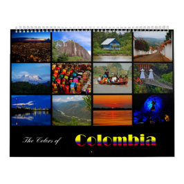 Calendario 2015 de los colores de Colombia