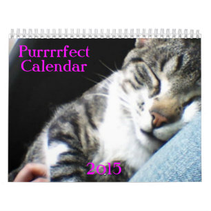 Calendario 2015 de los gatos y de los gatitos