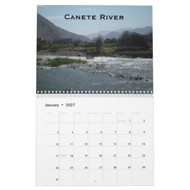 Calendario 2015 de Perú (Jan 2027)