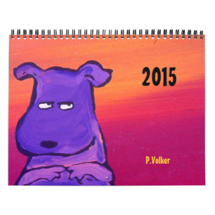 Calendario 2015 de Volker del vintage de P.Volker