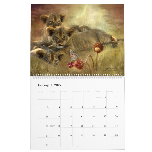 Calendario 2015 del arte de África (Jan 2027)
