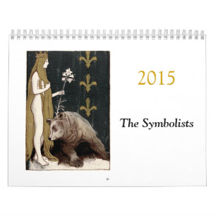Calendario 2015 del arte del Symbolist