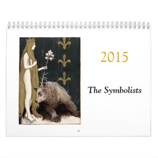 Calendario 2015 del arte del Symbolist