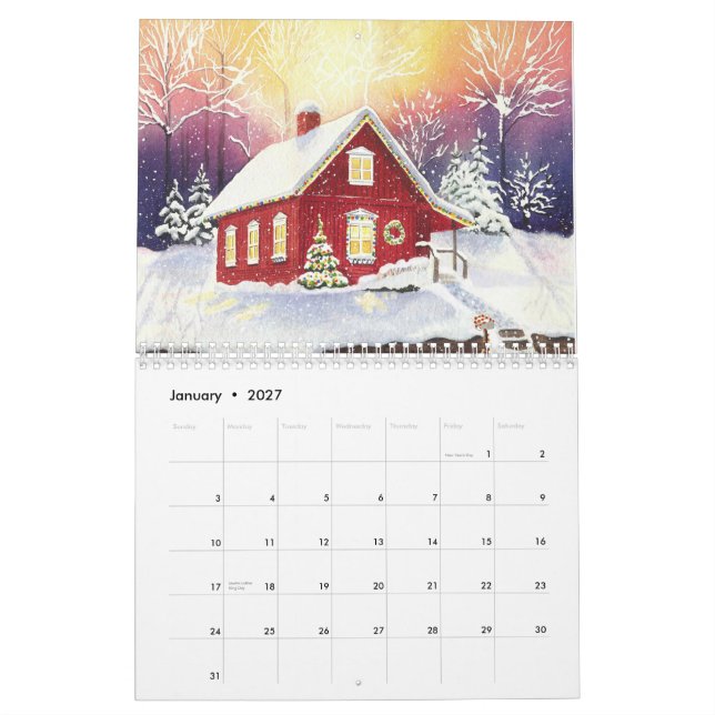 Calendario 2015 del Bello Artes (Jan 2027)