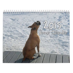 Calendario 2015 del boxeador