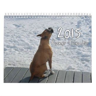 Calendario 2015 del boxeador