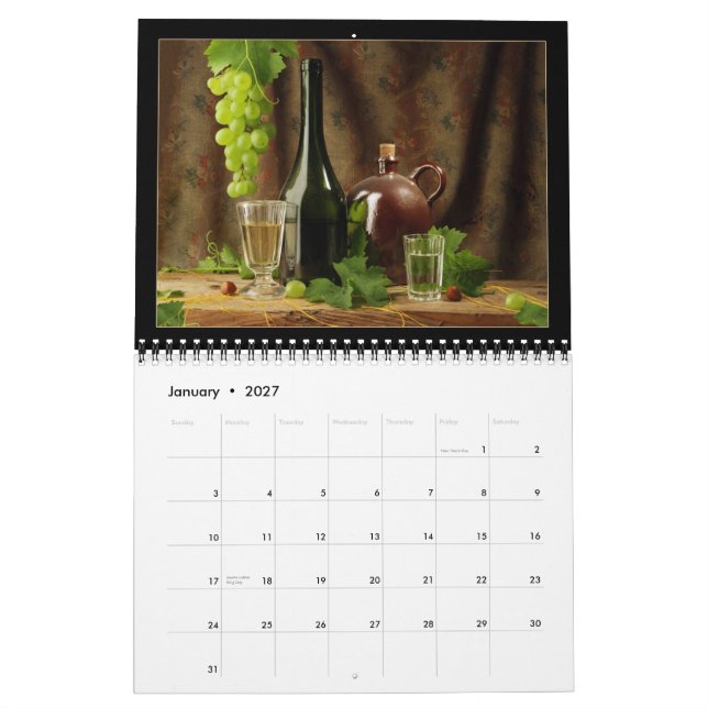 Calendario 2015 del vino (Jan 2027)