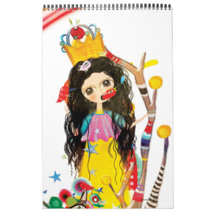 Calendario 2015 Ilustraciones Caprichosas de Niños
