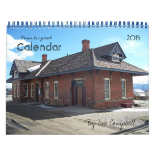 Calendario 2015 inspirado en el tren