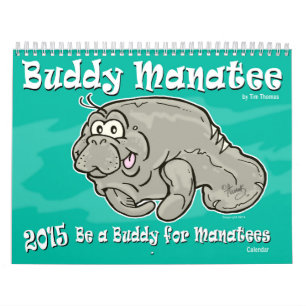 Calendario 2015 sea un compinche para el Manatee del