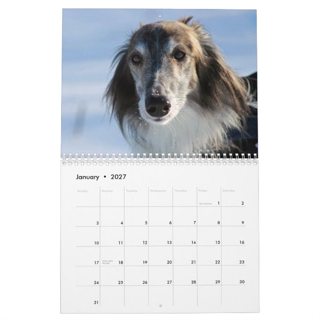 Calendario 2015 Windhounds de seda (Jan 2027)