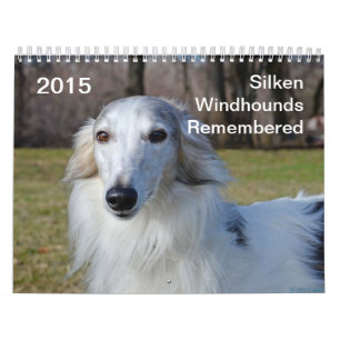 Calendario 2015 Windhounds de seda recordado