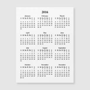 Calendario 2016