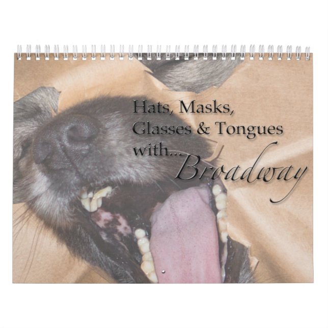 Calendario 2016 con Broadway (Tapa)