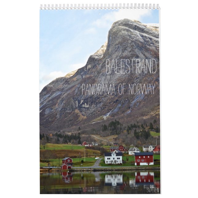 Calendario 2016 de Balestrand (Tapa)
