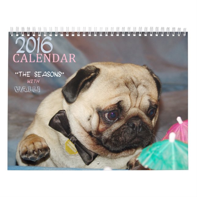 Calendario 2016 de Europug "las estaciones con (Tapa)