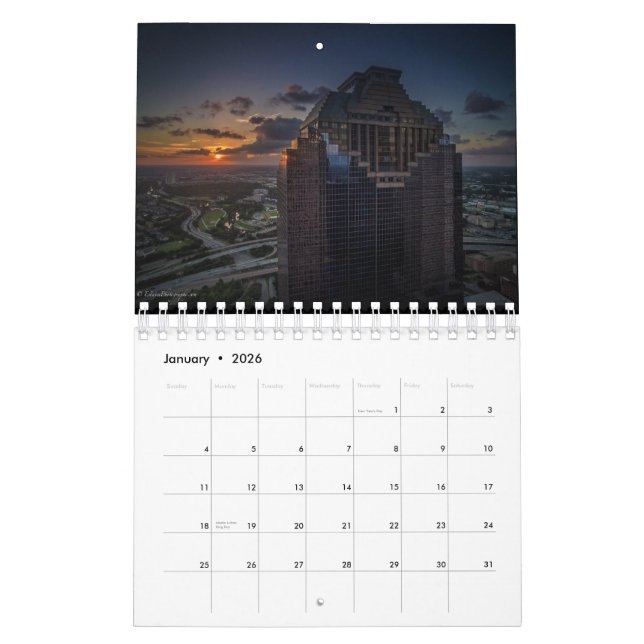 Calendario 2016 de Houston por (Jan 2026)