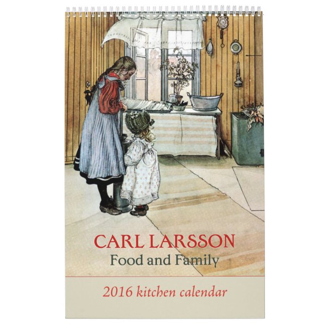 Calendario 2016 de la cocina de la comida y de la (Tapa)