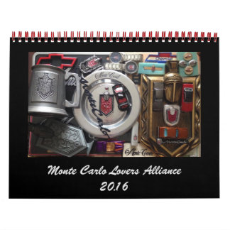 Calendario 2016 de Monte Carlo Lovers Alliance FB 