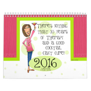 Calendario 2016 del cóctel