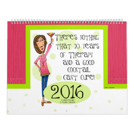 Calendario 2016 del cóctel