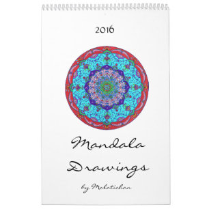 Calendario 2016 (dibujos) de la mandala